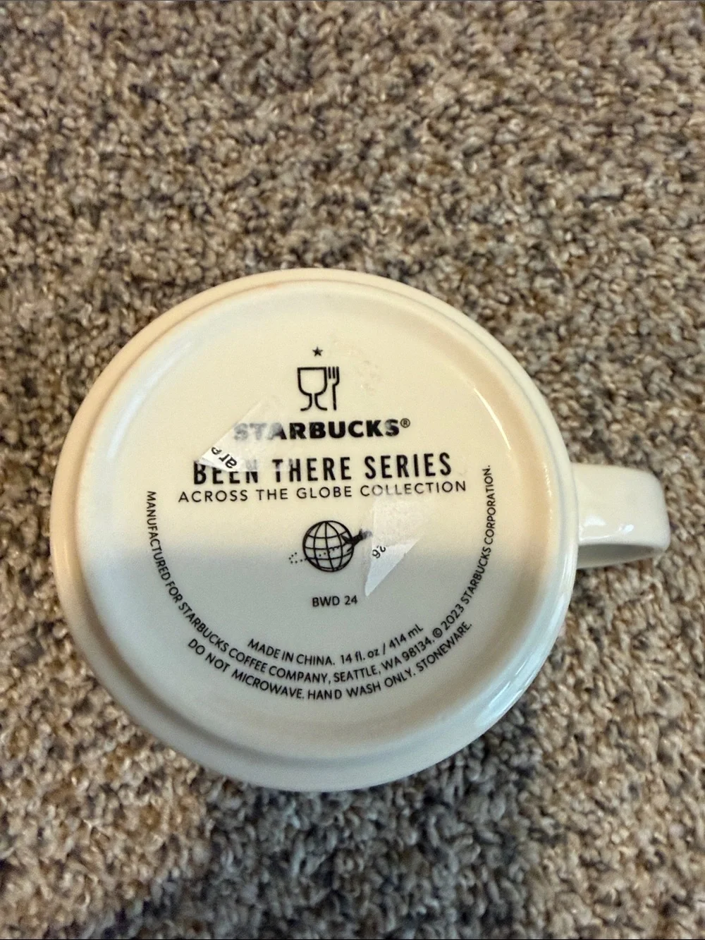 NWOT 2022 China starbucks Been There Series 14oz Ceramic China City Mug - Picture 7 of 7